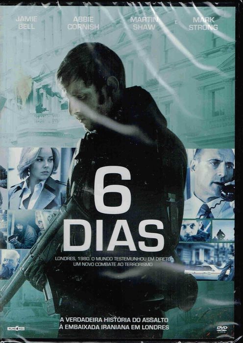 Filme em DVD: 6 Dias (Jamie Bell, Mark Strong, Abbie Cornish) - NOVO! SELADO!