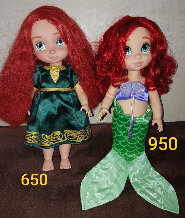 Ляльки Disney Animators' Collection Ariel, Merida Аріель, Меріда