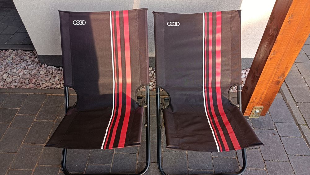 Krzesła biwakowe, składane, fotel AUDI