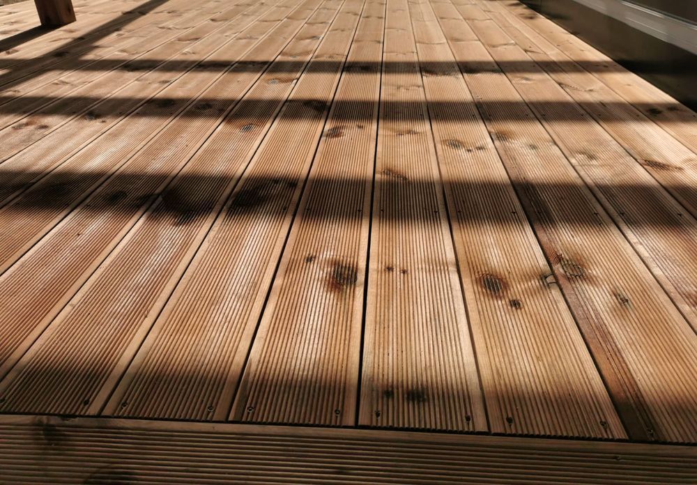 Promocja deska tarasowa impregnowana ciśnieniowo 28x120 ryfel / gładka