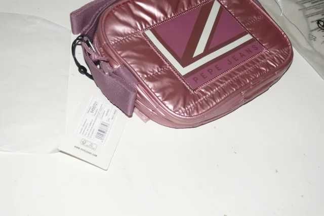 Pepe Jeans - Pequena bolsa de ombro rosa Carol