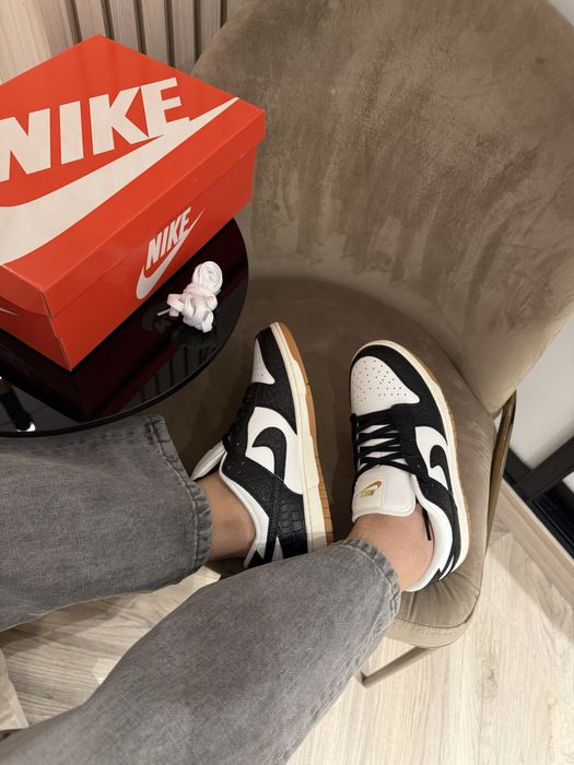 Nike Dunk Low LX Black Croc (36-40р)