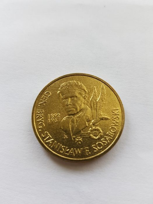 Moneta okolicznościowa 2zł 2004 Gen. BRYG. SOSABOWSKI