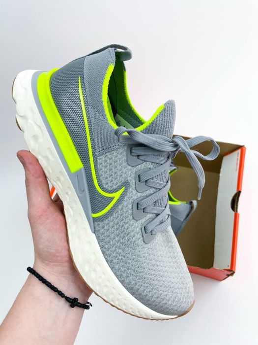 Оригінал! Чоловічі Кросівки Nike React Infinity 3 сірі (42/26,5) Нові!