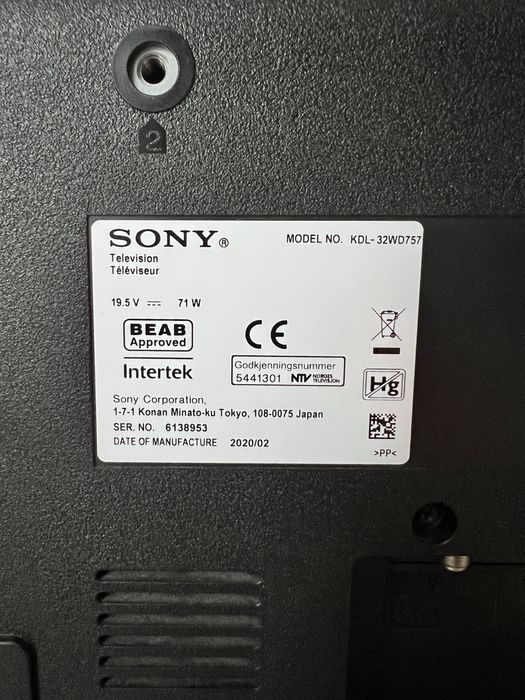 Sprzedam telewizor Sony KDL-32WD757 | FullHD | smart tv