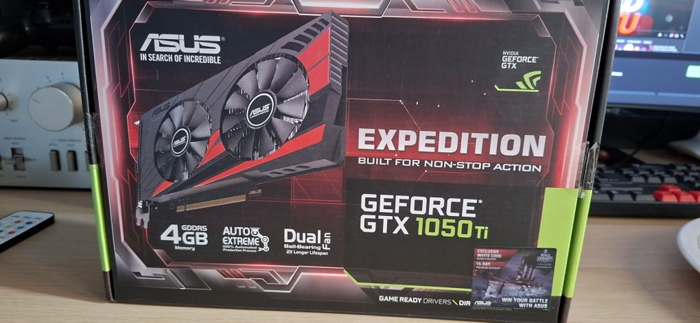 Asus GeForce GTX 1050 Ti Expedition 4GB GDDR5 (Nvidia, RTX, Gaming, 3060, 4060)