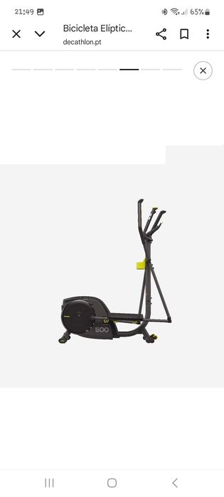 Bicicleta Elíptica de Treino 500 Conectada - DOMYOS