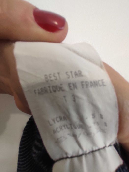 Saia elástica com racha Best Star Tam L