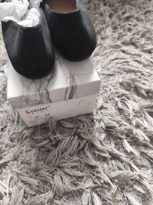 buty balerinki 37 czarne