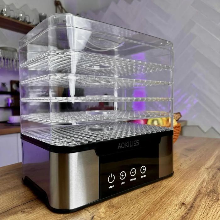 Сушарка для овочів і фруктів квадратна ACL-6801