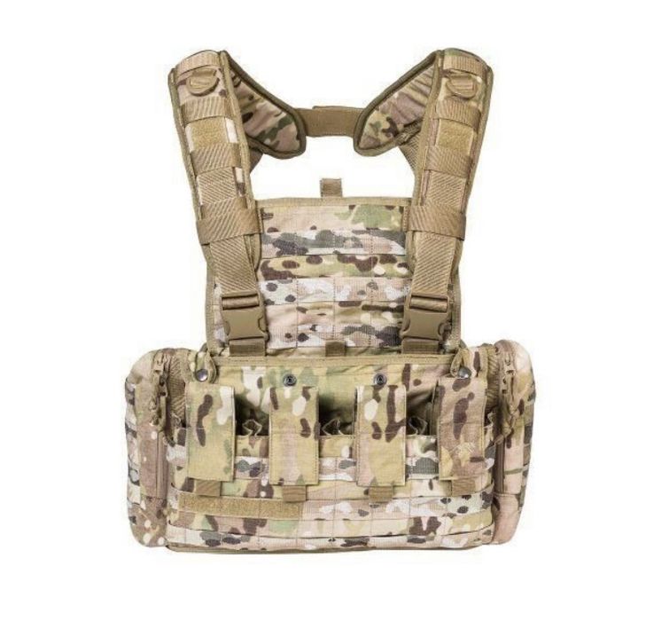 Розвантажувальний жилет Tasmanian Tiger Chest Rig MK2 M4 Mult+ спина