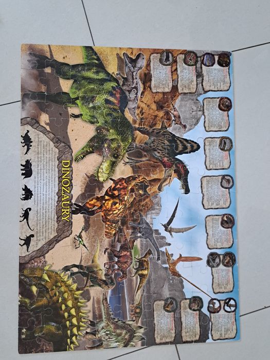 Puzzle Dinozaury i prehistoria
