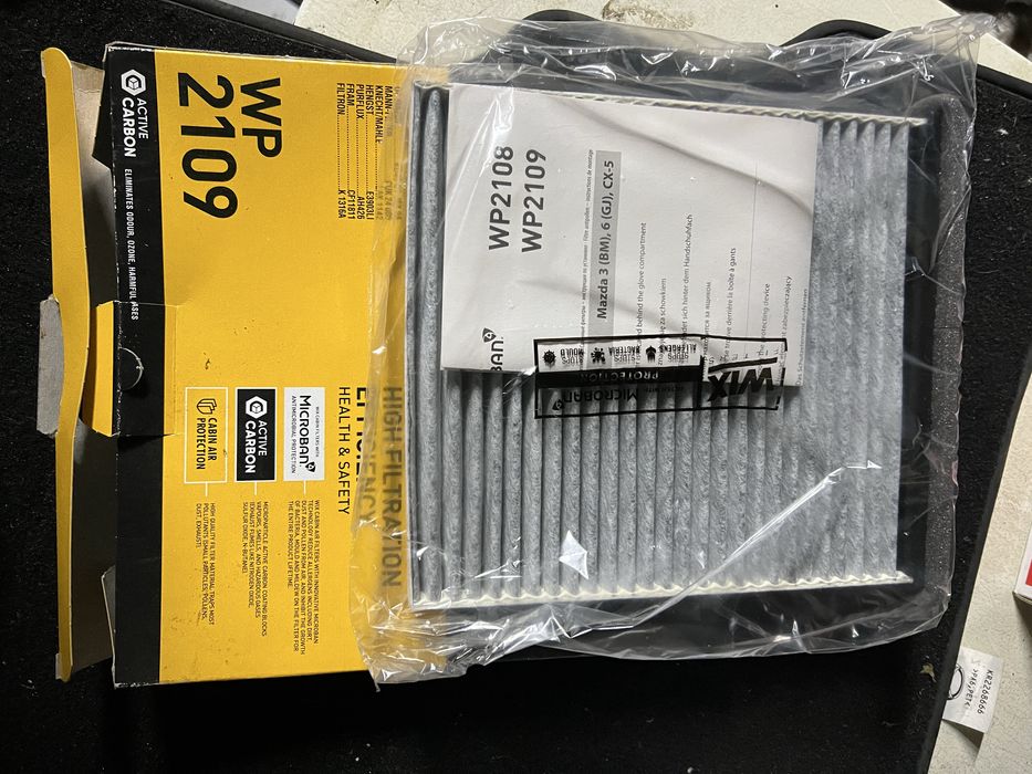 WIX WP2109 Фильтр салона угольный Mazda 3, 6, CX5