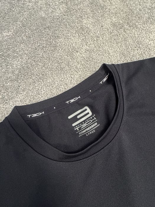 Футболка спортивная компрессионная термо  мужская jack & jones tech
