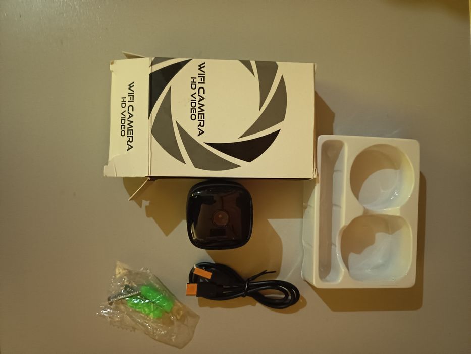 Mini câmara de vigilância inteligente Wi-Fi HD (Z-IOT CAM).