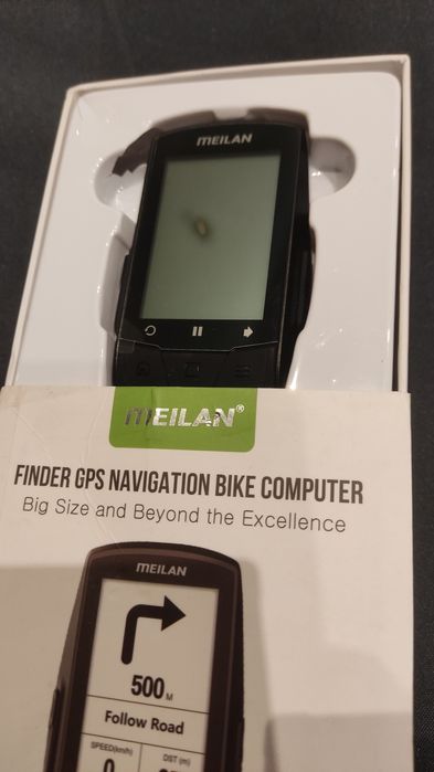 Komputer Meilan M1 rower nawigacja GPS Bluetooth wodoodporny okazja