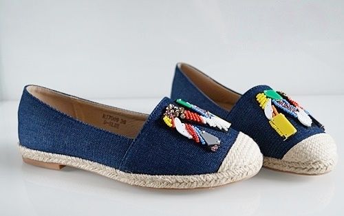 Espadryle JEANS Nowe