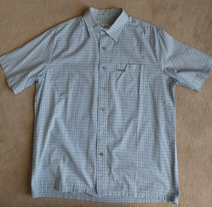 Camisa Manga Curta Calvin Klein Jeans | Vintage EUA | Tam. M | 100% Algodão