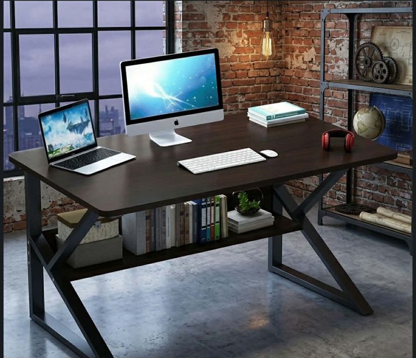 Biurko Komputerowe 80x40 Nowy Stolik z Półką Młodzieżowy Loft