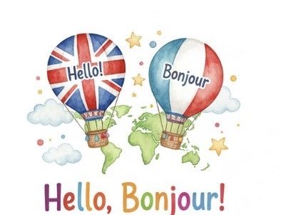 Репетитор англійської, курси Hello,Bonjour