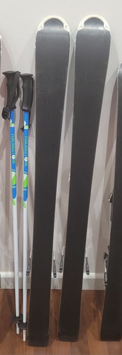 Narty dzieciece 110cm volki chica niebieskie