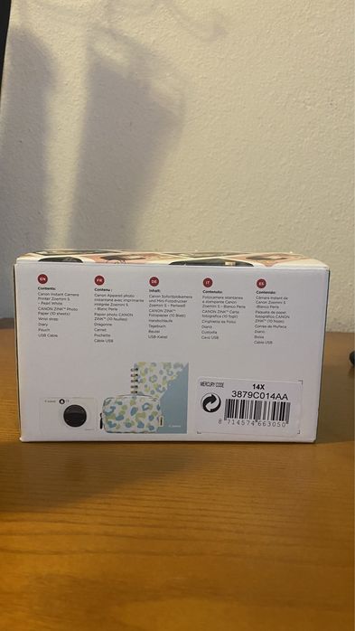 Máquina Fotográfica Instantânea Canon Zoemini S