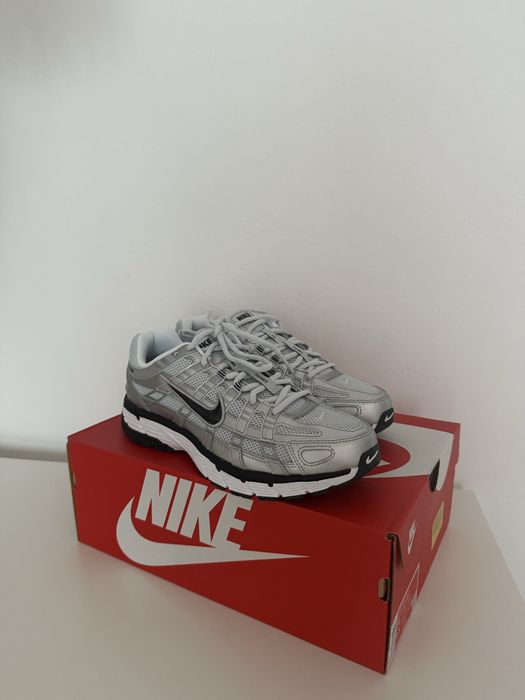 Nowe buty p 6000 nike srebrne szare