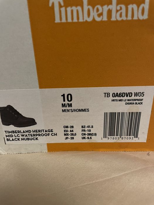 Черевики чоловічі Timberland