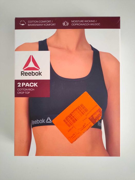 Nowe staniki sportowe Reebok rozm. S