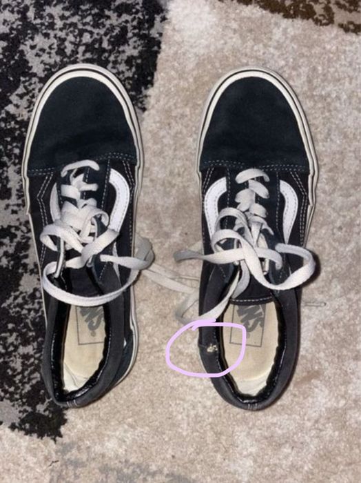 vans old school black вансы