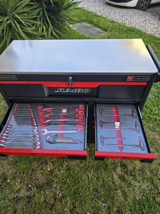 Carrinho de ferramenta de 11 gavetas  completas novo