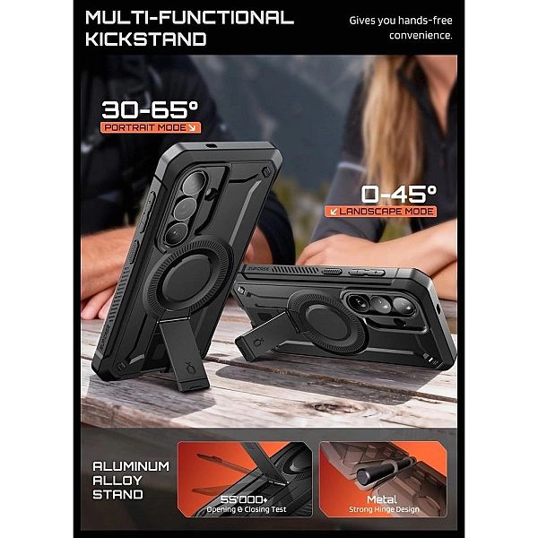 Supcase Unicorn Beetle Pro Mag Magsafe 2-Set Galaxy S26 Black