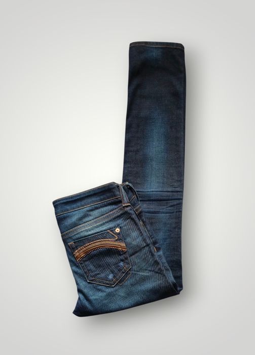 Jeansy vintage retro lolita y2k downtown avantgarde archive