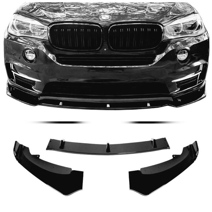 Сплітер для BMW X5 F15 14–18 диффузор спойлер обвес пороги зеркала сплиттер