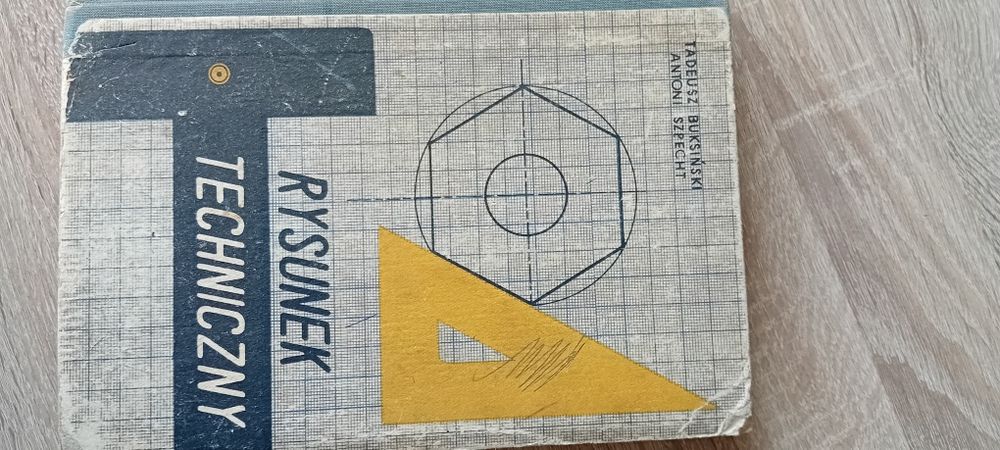 Książka, rysunek techniczny z 1966 r.