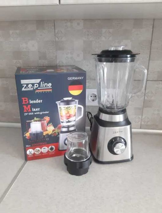 Блендер стационарный 2в1 Измельчитель + кофемолка мощность 2000 ват