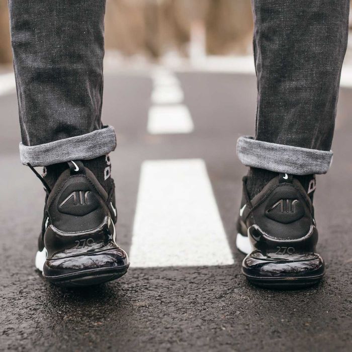 Кросівки Nike Air Max 270  Black/White premium