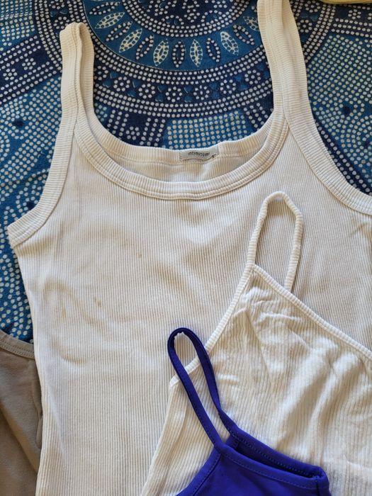 Pack 7 blusas de alças Tamanho S 4,99€