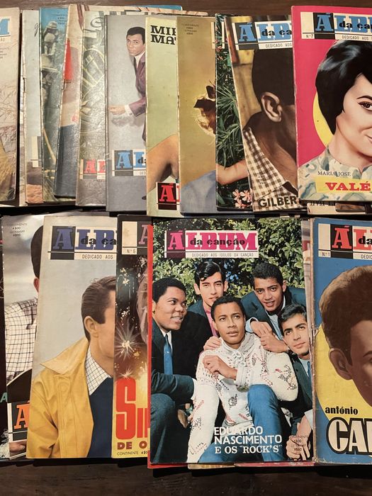 Revistas antigas Álbum da Canção