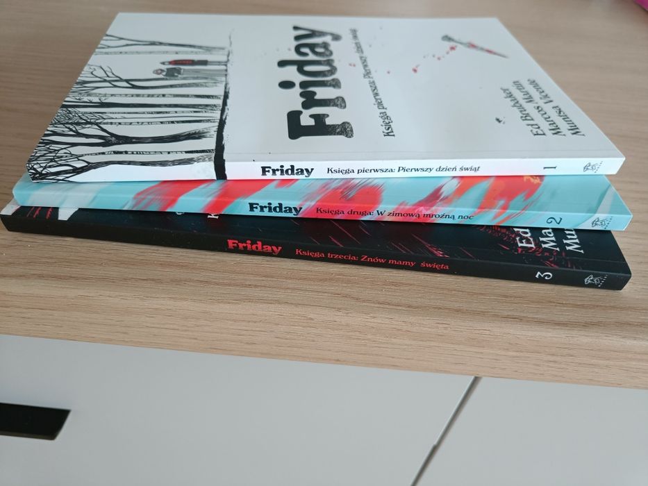Friday komiks komplet tomy 1-3
