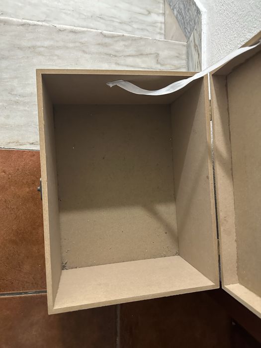 Caixa em madeira vintage