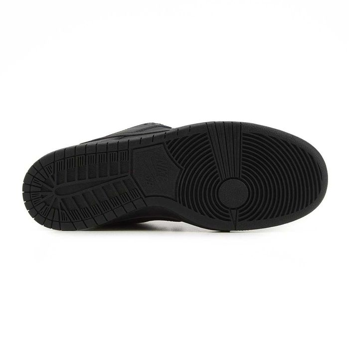 !!WOW!! NIke SB Dunk Low Total Black Leather 37 38 39 40 41 42 43 44