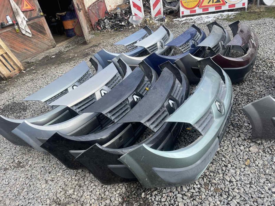 Передній Бампер Renault scenic 2 megane рено сценік меган бампери