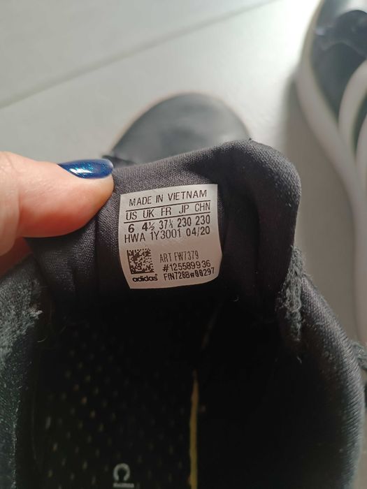 Sneakersy adidas czarne