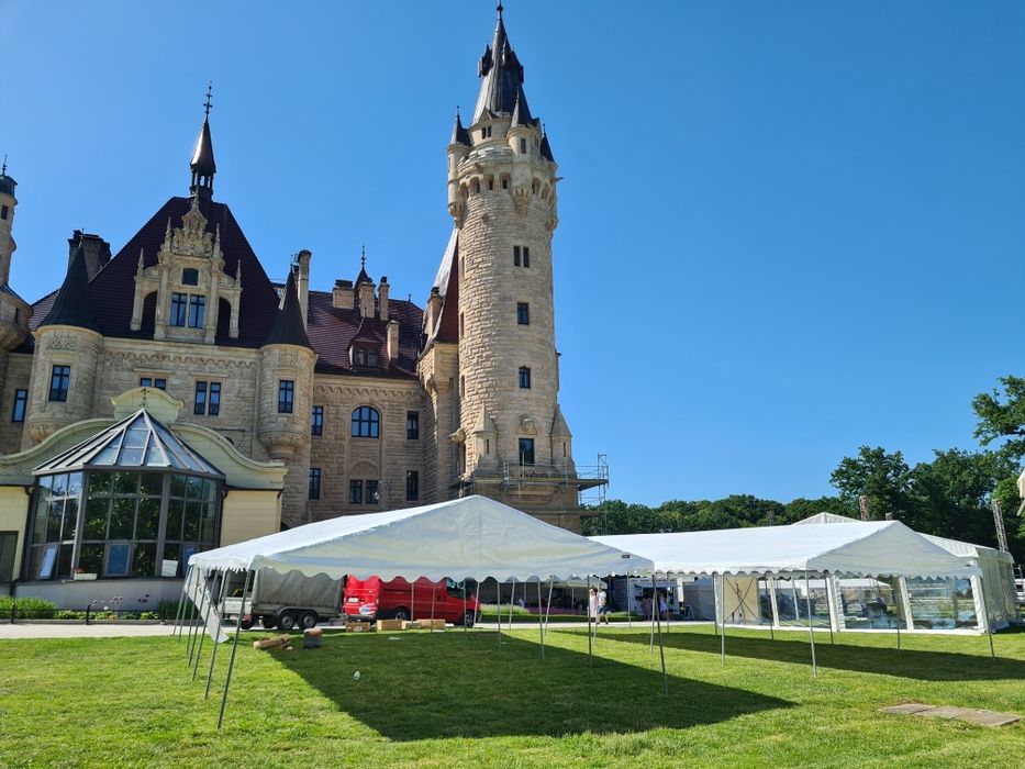 Wynajem namiotów. Ogrzewanie sylwester