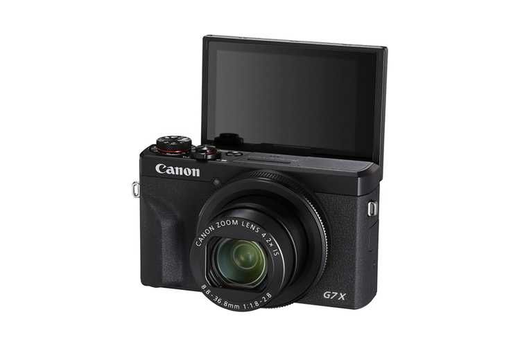 Фотоапарат Canon PowerShot G7 X Mark III Silver, Black