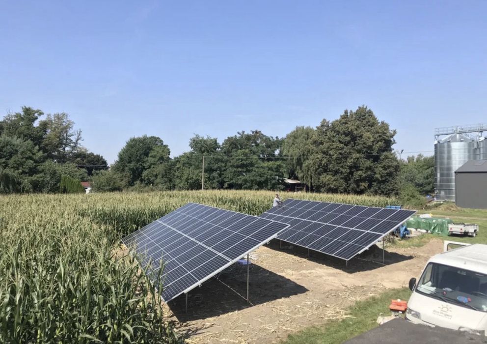 Сонячні панелі, Станції сонячної енергії, Гібридні системи МОНТАЖ