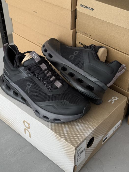 Кросовки On Cloudnova X — Black & Eclipse