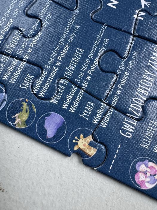 Puzzle ArtGlob 200 Mapa nieba młodego odkrywcy