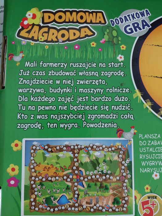 Mini Farma + Domowa Zagroda - 2 gry planszowe